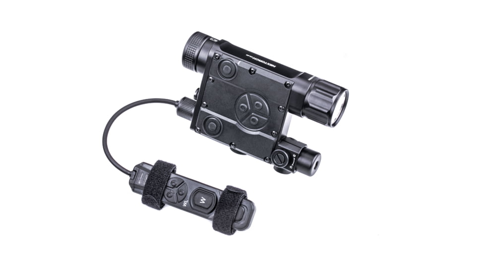 Nextorch WL60 Weapon Light, Visible White light and Green Laser Combo, Black, WL60