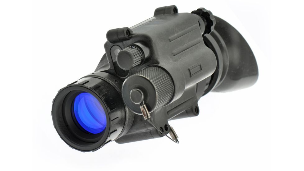 NG PVS14-3 Bravo MG Gen 3 Multi-Purpose Night Vision Monocular with Manual Gain, Black NGPVS143B