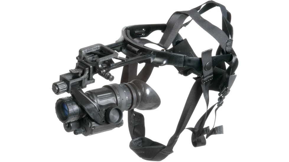 NG PVS14-3 Bravo MG Gen 3 Multi-Purpose Night Vision Monocular with Manual Gain, Black NGPVS143B