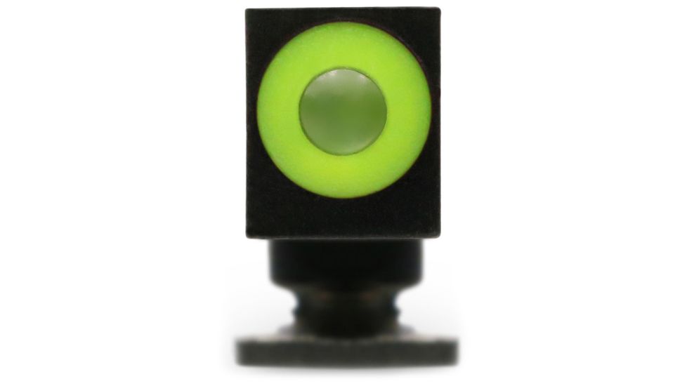 Night Fision Glow Dome Night Sight Set, Walther PPQ/PPQ M2/P99, Yellow Front Glow Dome w/Green Tritium, NSN No, WAL-275-001-GD-PYGXX