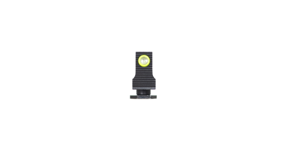 Night Fision Optics Ready Stealth Night Sight Set, Glock 48 w/ 507k, Yellow Front, Black, GLK-005-290-313-YGZG