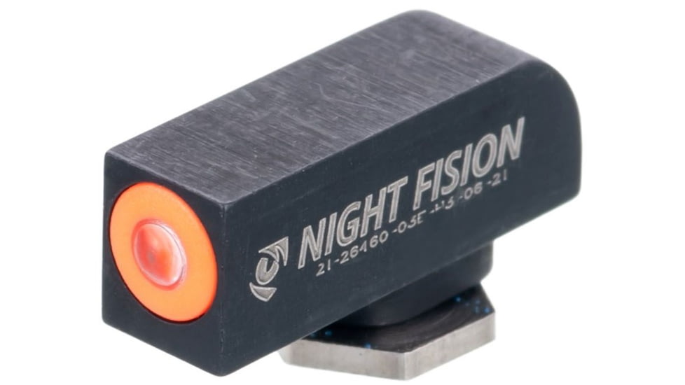 Night Fision Tritium Front Sight for Taurus G3c/GX4 w/ Orange Ring, Black, One Size, TAU-253-001-OGXX