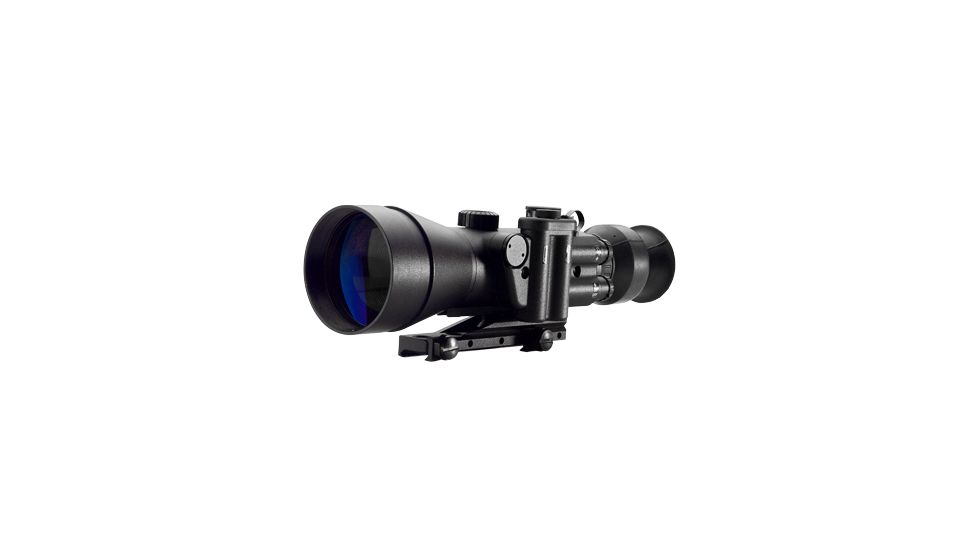Night Optics D-740 4x Generation 2+ Black and White Night Vision Scope, Black NS-740-2BW