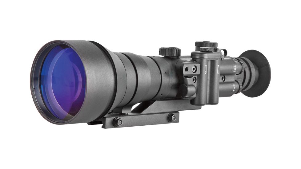 Night Optics Gladius 760 6x165mm Gen 3 Night Vision Rifle Scope, Advanced, Gated, Manual Gain, NO-NS-760-3AGM