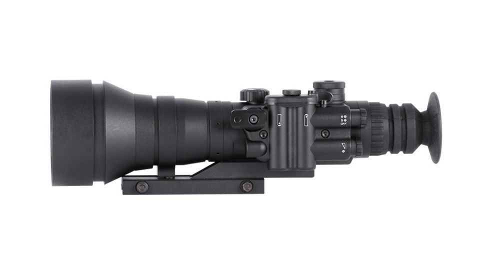Night Optics Gladius 760 6x165mm Gen 3 Night Vision Rifle Scope, Advanced, Gated, Manual Gain, NO-NS-760-3AGM