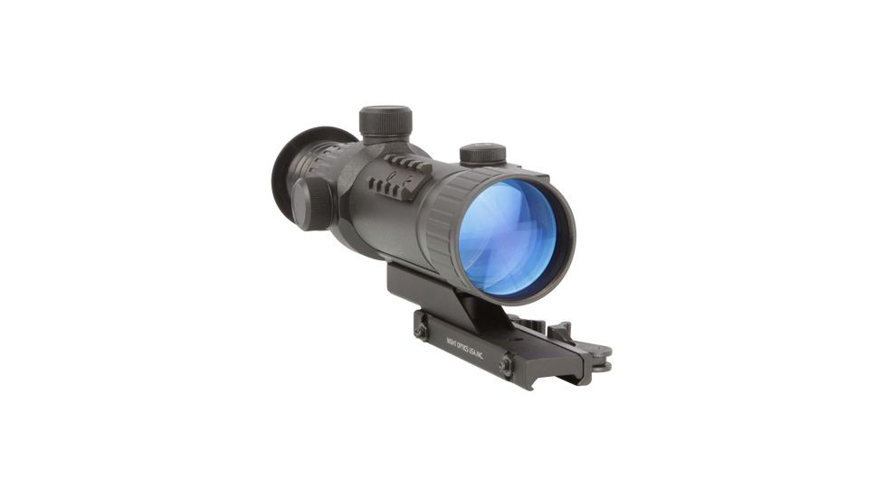 Night Optics NS-520 2.8x Generation 2+ Night Vision Scope, Black NS-520-2S