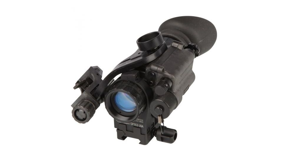 Night Optics Sentry 14 Gen 4G 1x Night Vision Goggle, Weapon Mountable, B/W Gated, Manual Gain, NG-P144GBW
