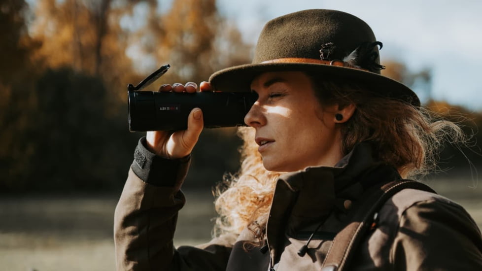 NIGHT PEARL Alor 19 Pro II 2.5-10x19mm Thermal Monocular, 50 Hz, 384x288 px, Black, 2NPALOR19PROII