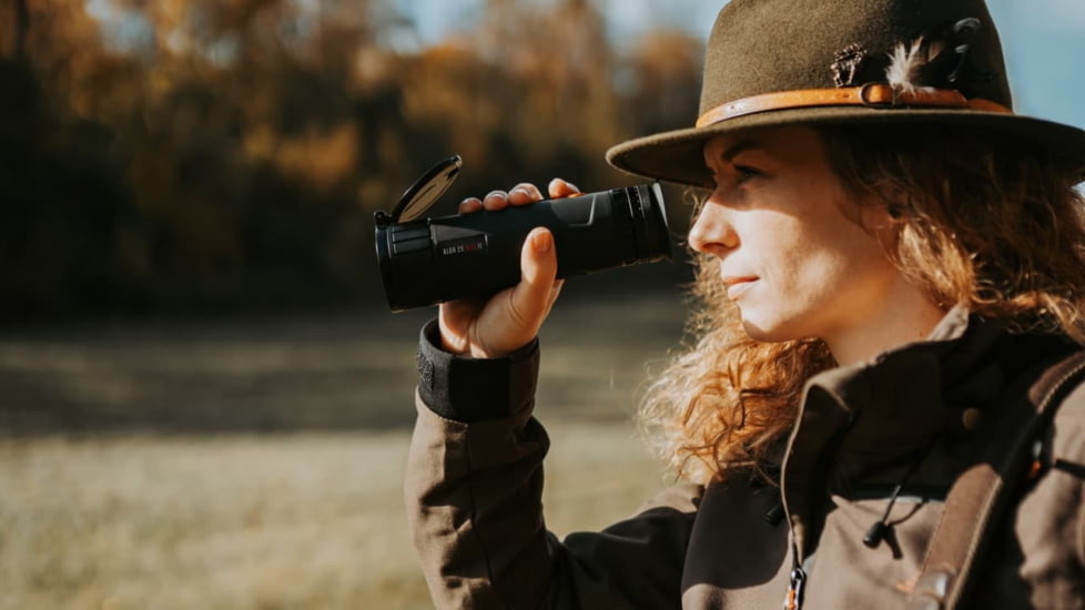 NIGHT PEARL Alor 19 Pro II 2.5-10x19mm Thermal Monocular, 50 Hz, 384x288 px, Black, 2NPALOR19PROII