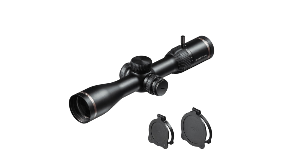 NIGHT PEARL Manul M6 2-12x42mm, 30mm Tube Rifle Scope, Second Focal Plane, 6, Black, 2NPMANUL2-12X42I