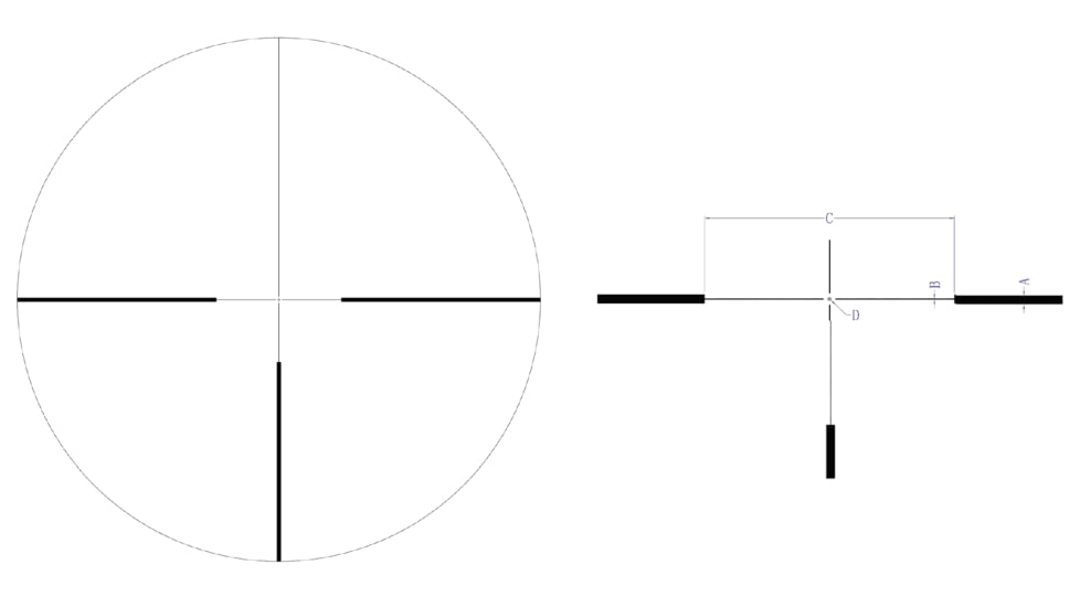 NIGHT PEARL Manul M6 2.5-15x50mm, 30mm Tube Rifle Scope, Second Focal Plane, 6, Black, 2NPMANUL2,5-15X50I