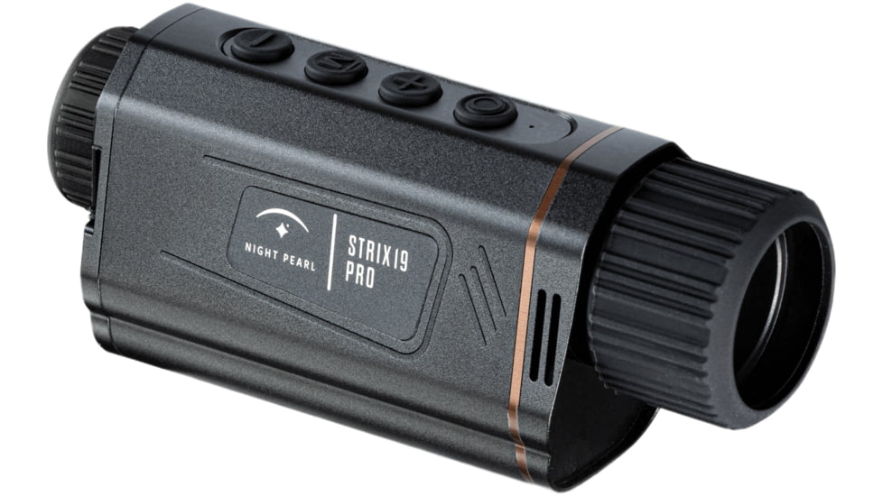 NIGHT PEARL STRIX 19 PRO Thermal Monocular, 1.8-14.4x19mm, 50 Hz, 384x288 pixels, Black, 2NPSTRIX19PRO