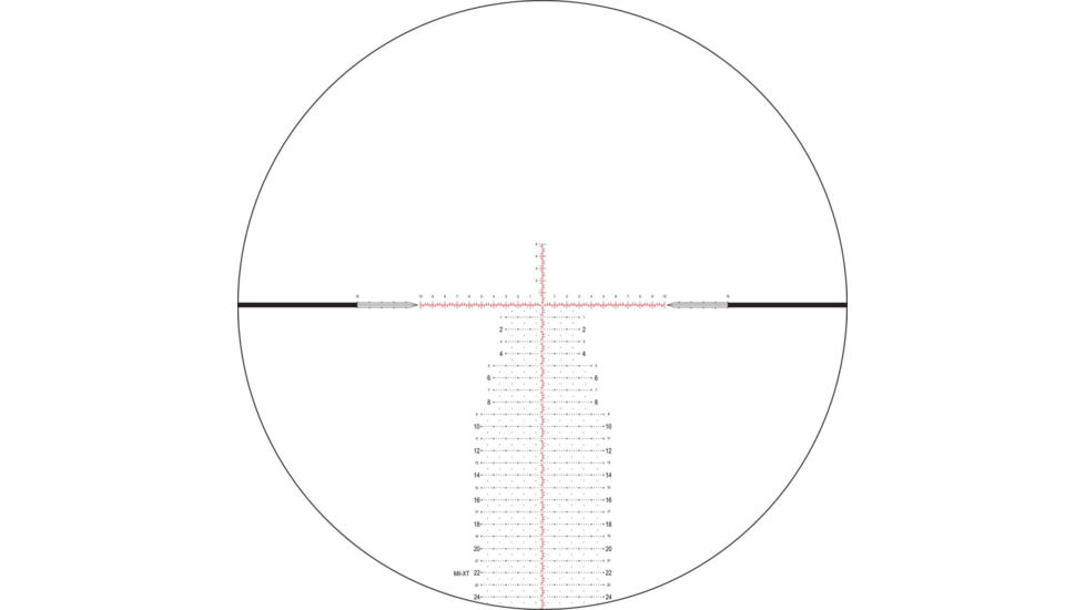 NightForce ATACR 4-20x50 F1 Rifle Scope, .1 MIL, ZeroStop, CW, MIL-XT, Black, C644