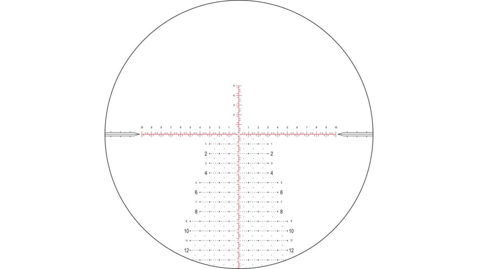 NightForce ATACR 4-20x50 F1 Rifle Scope, .1 MIL, ZeroStop, CW, MIL-XT, Black, C644