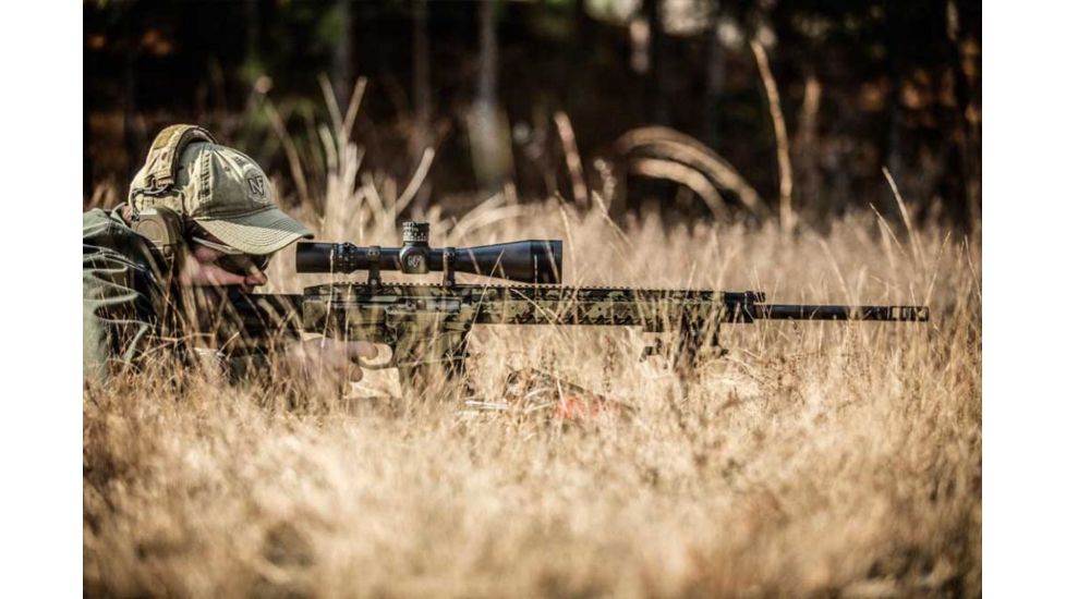 NightForce ATACR 5-25x56mm F1 ZeroStop .250 MOA DigIllum PTL MOAR, Black, 34mm C545