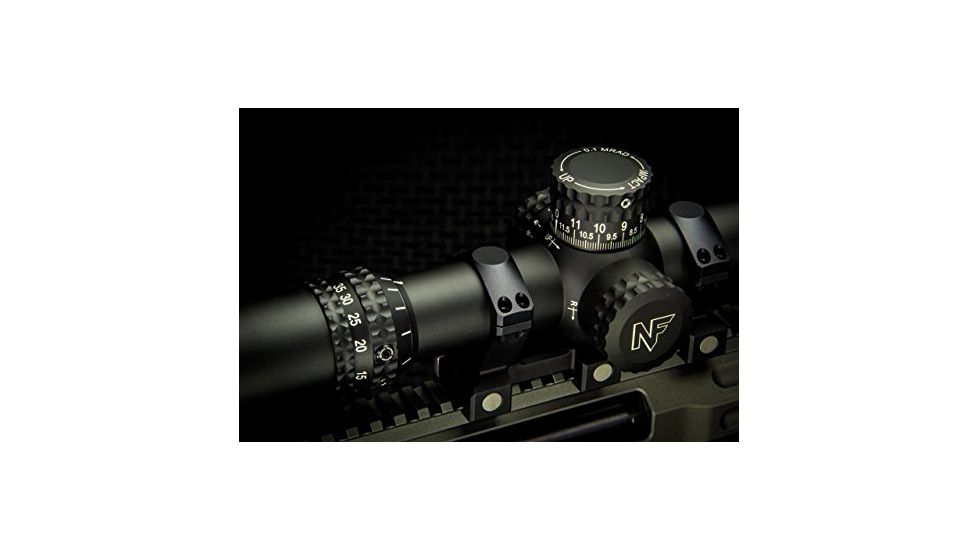 NightForce ATACR, 5, 25x56mm F1, Zerostop Rifle Scope, .1 Mil, Radian, DigIllum, PTL, Mil, C, C579