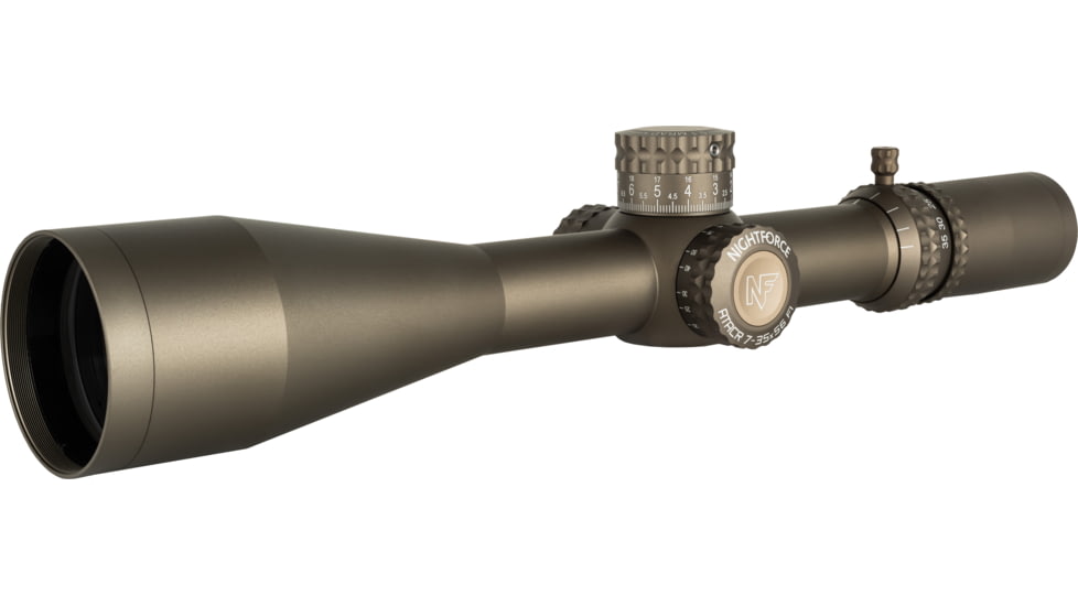 NightForce ATACR Rifle Scope, 7-35x56mm, F1/FFP, MIL-XT Reticle, Dark Earth, C661