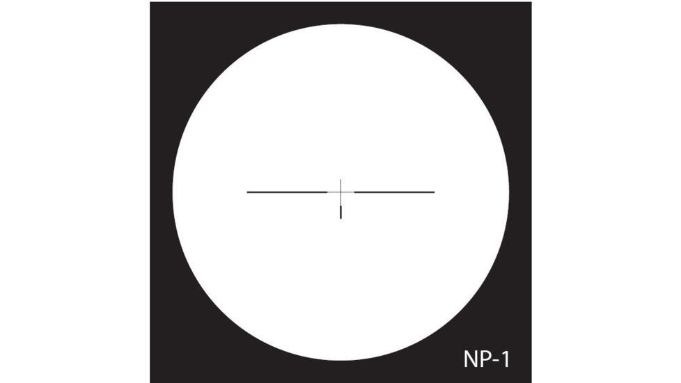 NightForce 1-4x24 NXS Compact Illuminated Reticle Rifle Scopes NXS24 NP-1 Reticle