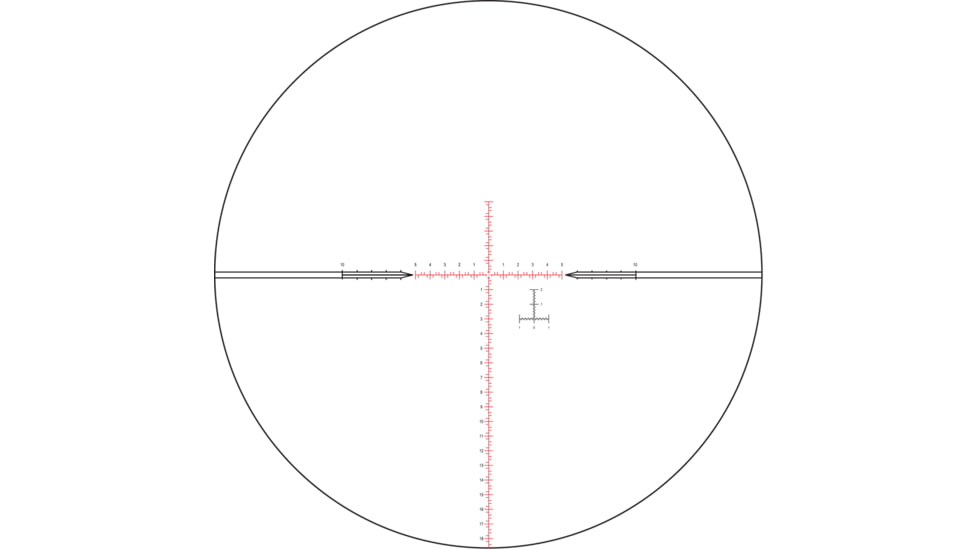 NightForce NX6 5-30x56mm F1 34mm Tube Rifle Scope, First Focal Plane