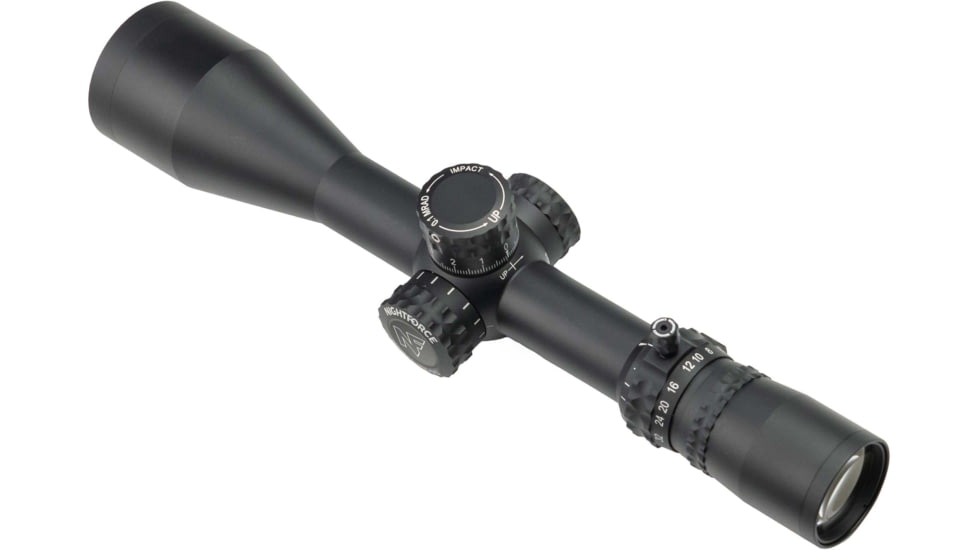NightForce NX8 4-32X50mm Rifle Scope F2, ZeroStop, .1 Mil-Radian, DigIllum, PTL, Mil-CF2D, Black, C640