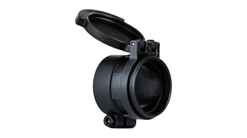 NightForce NX8 8x Rifle Scope Objective Flip-Up Lens Caps, Black, A538