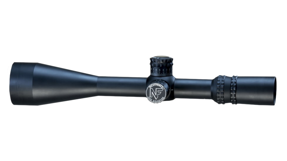 NightForce NXS5.5-22x56mm Rifle Scope - .250 MOA, ZeroStop, MOAR Reticle, Black, Full-Size, C434