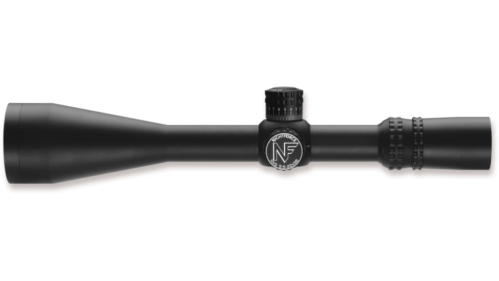 NightForce 5-22x56mm NXS5 Rifle Scope, 30mm Tube, Second Focal Plane, MOAR Reticle, Black, Full-Size, C434