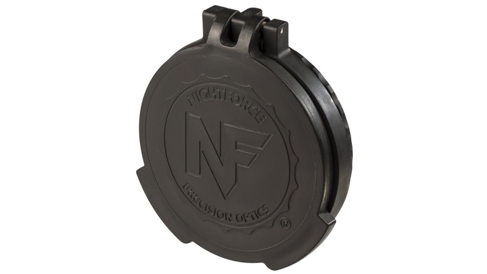USED NightForce Objective Flip-up lens caps - BEAST, ATACR 25x F1, Black A284, EDEMO1, Condition Fair, Other
