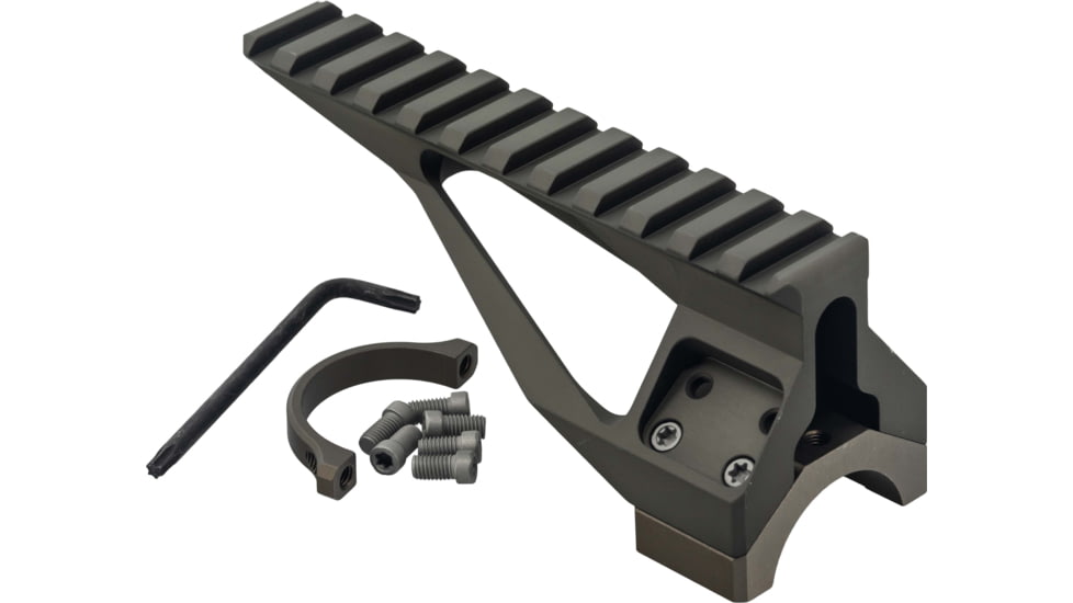 NightForce Rail Accessory Platform Improved RAP-I W/Multimount Cap, 30mm, Dark Earth, A689