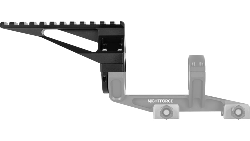 NightForce Rail Accessory Platform Improved RAP-I W/Multimount Cap, 34mm, Black, A686