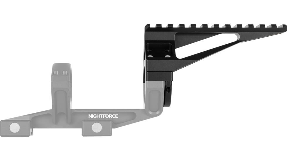 NightForce Rail Accessory Platform Improved RAP-I W/Multimount Cap, 34mm, Black, A686