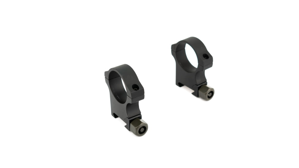 NightForce Standard Duty Rifle Scope Ring Set, Black, 30mm,1.25in,High A418