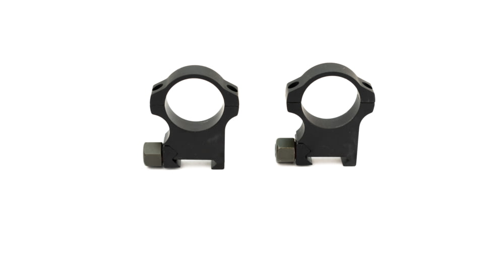 NightForce Standard Duty Rifle Scope Ring Set, Black, 30mm,1.25in,High A418