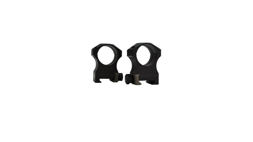 NightForce ULTRALITE 30mm Titanium/Alloy Ring Set, X-High, 1.375, 6 Screw, Black, Full-Size, A268