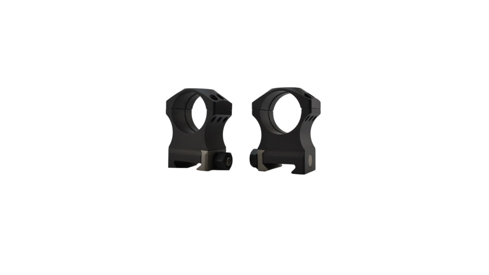 NightForce ULTRALITE 30mm Titanium/Alloy Ring Set, X-High, 1.375, 6 Screw, Black, Full-Size, A268