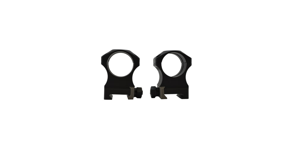 NightForce XTRM 30mm Titanium/Alloy Ring Set, X-High, 1.375, 6 Screw, Black, Full-Size, A268