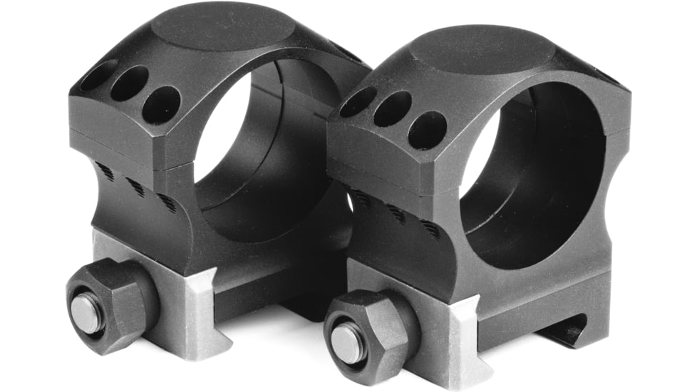 NightForce XTRM 30mm Titanium/Alloy Ring Set, X-Treme, 1.5, 6 Screw, Black, Full-Size, A269