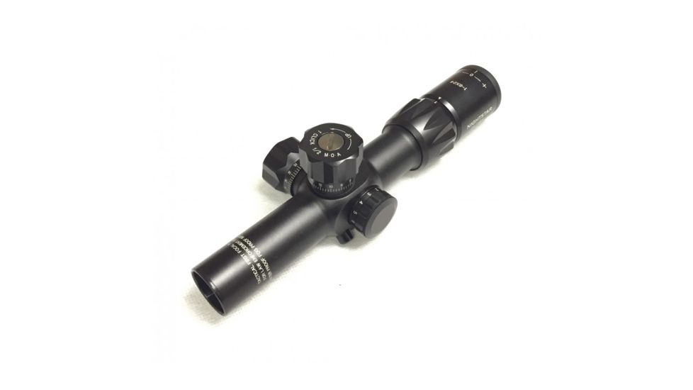 NightStar 1-6X24IRF First Focal Plane Rifle Scope, Black, NS1624F