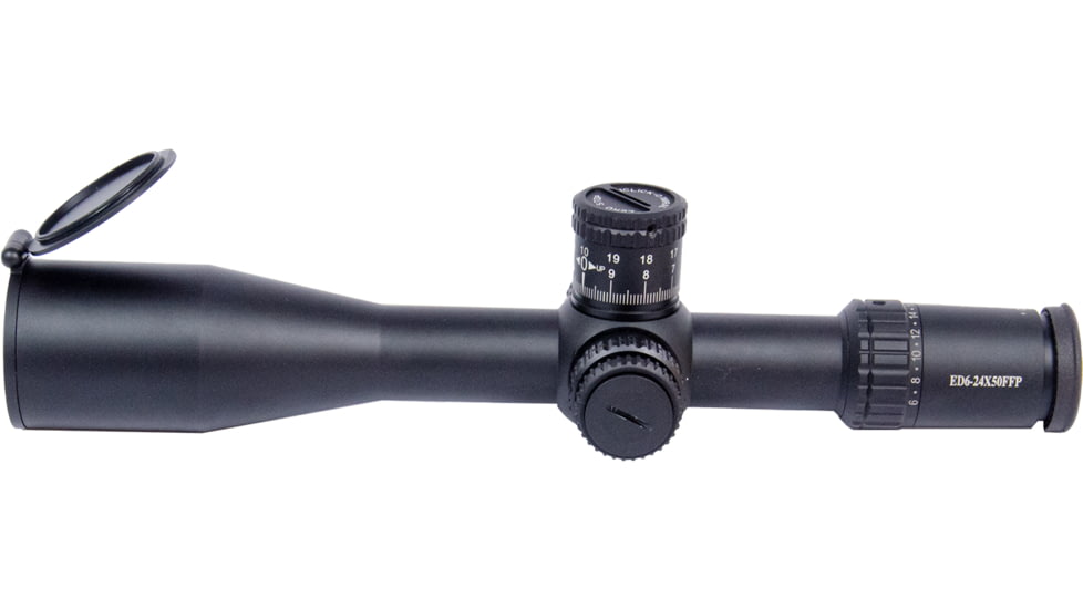 NightStar 6-24x50mm 34mm Tube Rifle Scope, Fist Focal Plane, MRAD Reticle, Black, NS11218