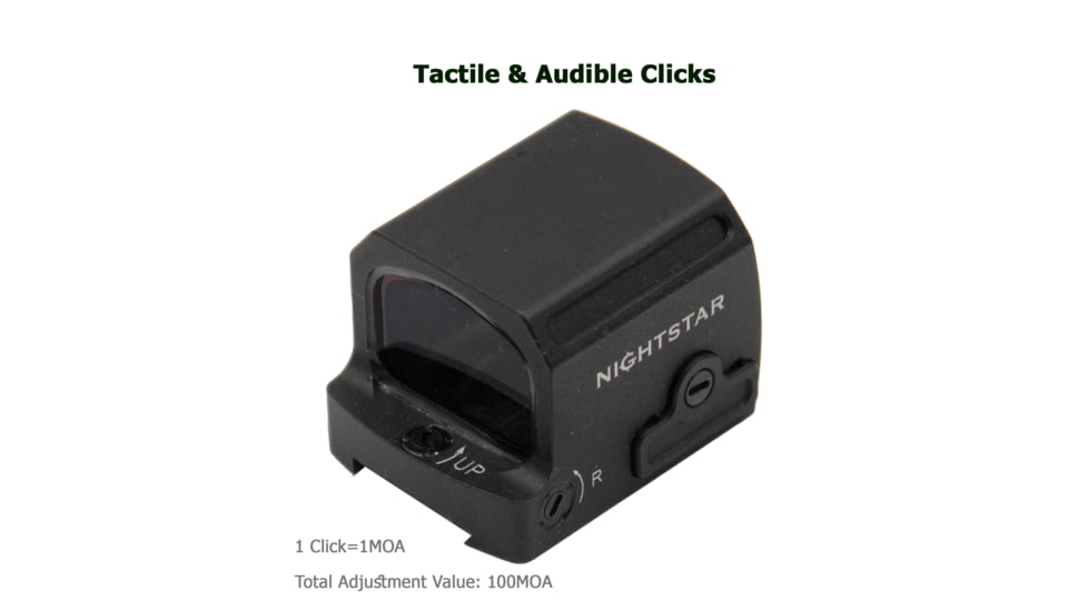 NightStar PT17MR 1x17mm Reflex Red Dot Sight