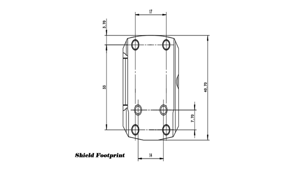 NightStar PT17MR 1x17mm Reflex Red Dot Sight