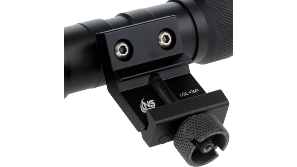 EDEMO Nightstick Compact Long Gun LED Weapon Light Kit, 450 Lumens, Black, LGL-150, EDEMO1