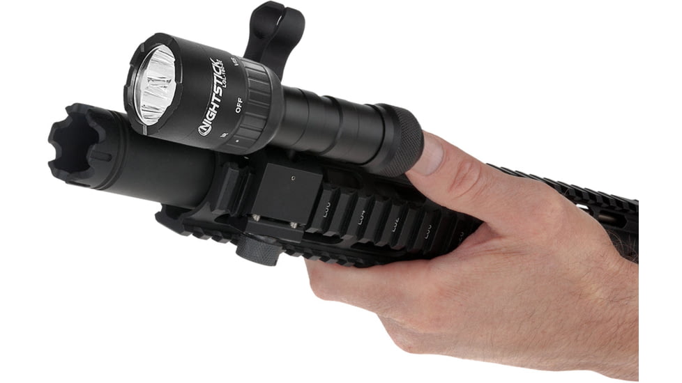Nightstick Dual Beam Weapon Lighting System, Black - LGL-180-IR