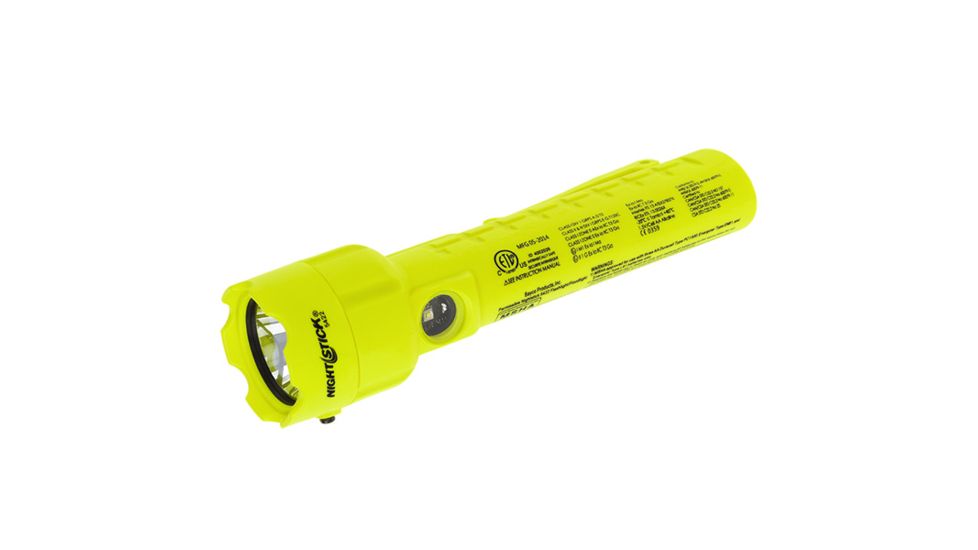 Nightstick Intrinsically Safe Permissible Dual-Light 3AA Flashlight,120 Lumens,Green XPP-5422G