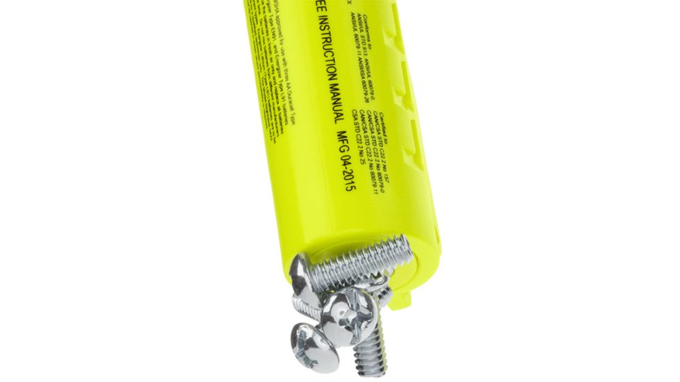 Nightstick Intrinsically Safe Permissible Dual-Light 3AA Flashlight,Dual Magnets,120 Lumens,Green XPP-5422GM