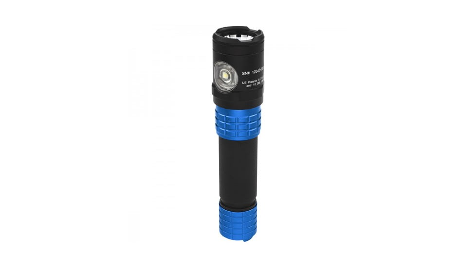 Metal Dual-Light Rechargeable Flashlight