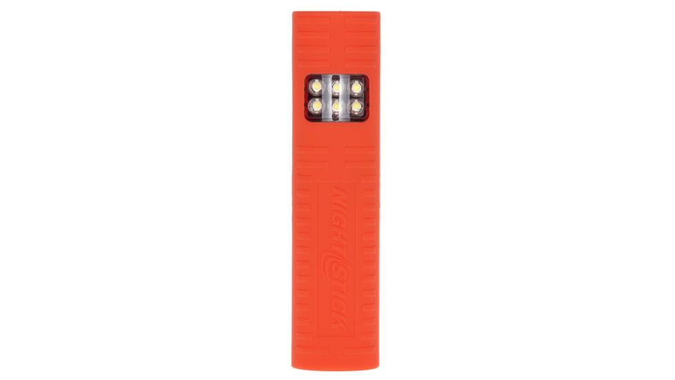 Nightstick Multi-Purpose Flashlight/Floodlight 2AAA Dual-Light,17 Lumens,Red NSP-1206R