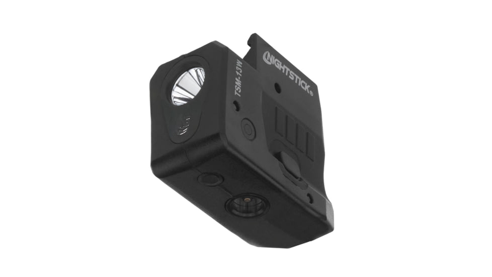Nightstick SIG Sauer P365/XL/SAS Subcompact LED Weapon Light w/ White Laser, Integrated Li-ion, White, 150 Lumens, Black, TSM-13W
