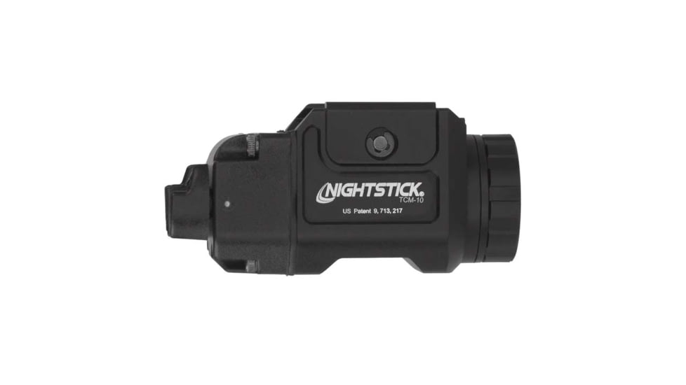 Nightstick TCM-10 650 Lumens Compact LED Weapon-Mounted Light, CR123, White Light, Ambidextrous, Black, TCM-10