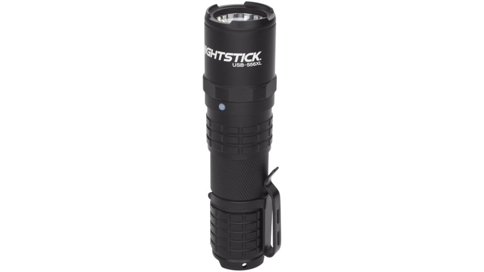 Nightstick USB Rechargeable Tactical Flashlight, Black USB-556XL